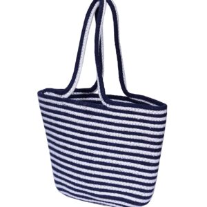 Eco- Friendly Women Jute In Black-White