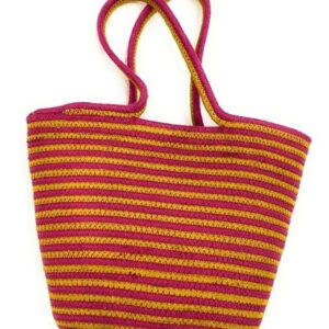 Collection Carry Tote Sling Bags-Red-Yellow
