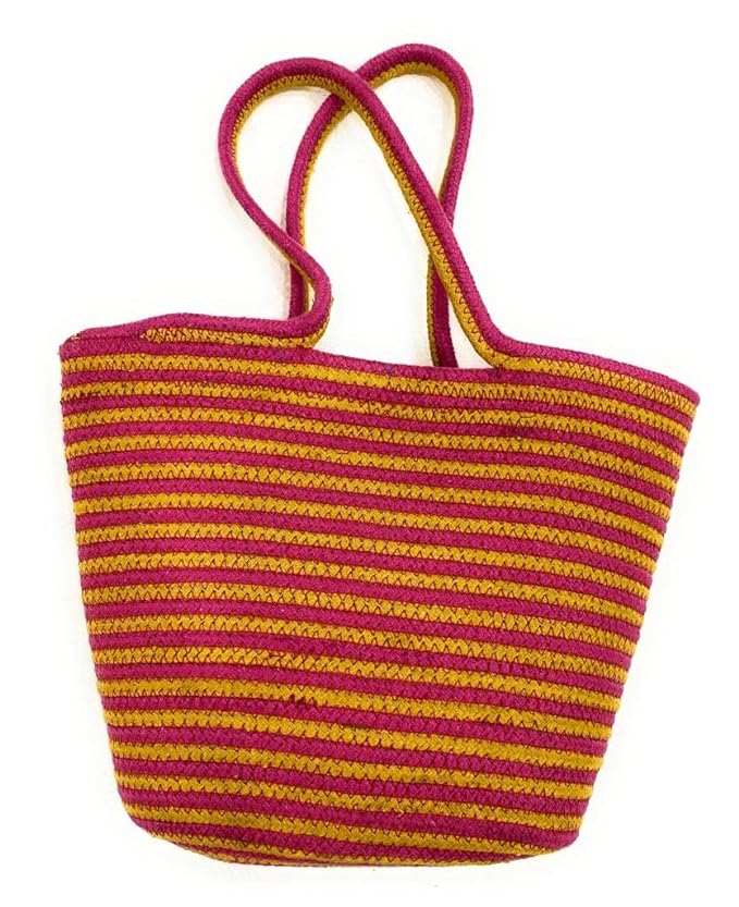 Collection Carry Tote Sling Bags-Red-Yellow
