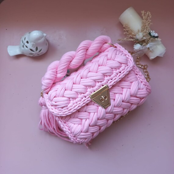 Style Hand Knitted Swivel Clasps Snap Hook Crochet