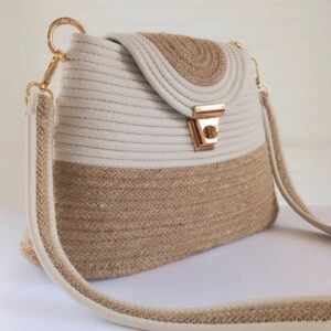 Weave Shoulder Bag - Chic Top Handle Tote