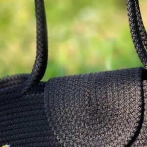 Hand Knitted Swivel Clasps Snap Hook Crochet Bag