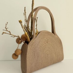 Beige Eco-Friendly Jute For Women