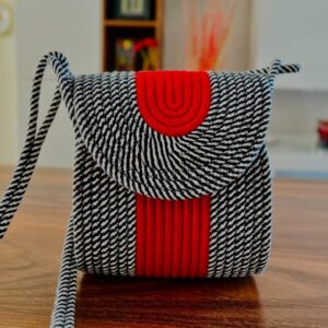 Cotton Rope/ Jute /Small Dry grass/Natural Cane/Chic Dry Grass Bag/Cotton Rope Crossbody Bags Quilted Sling Bag For Women Cross Body Purses Small Shoulder Handbag Sling Bag Wit Adjustable Wide Strap Handbag